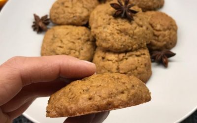 Orieškovo – batatové cookies